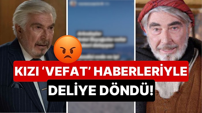 "Erdal Özyağcılar Öldü mü?" Haberlerine Usta Oyuncunun Kızı Zeynep Özyağcılar Çok Sert Çıktı!