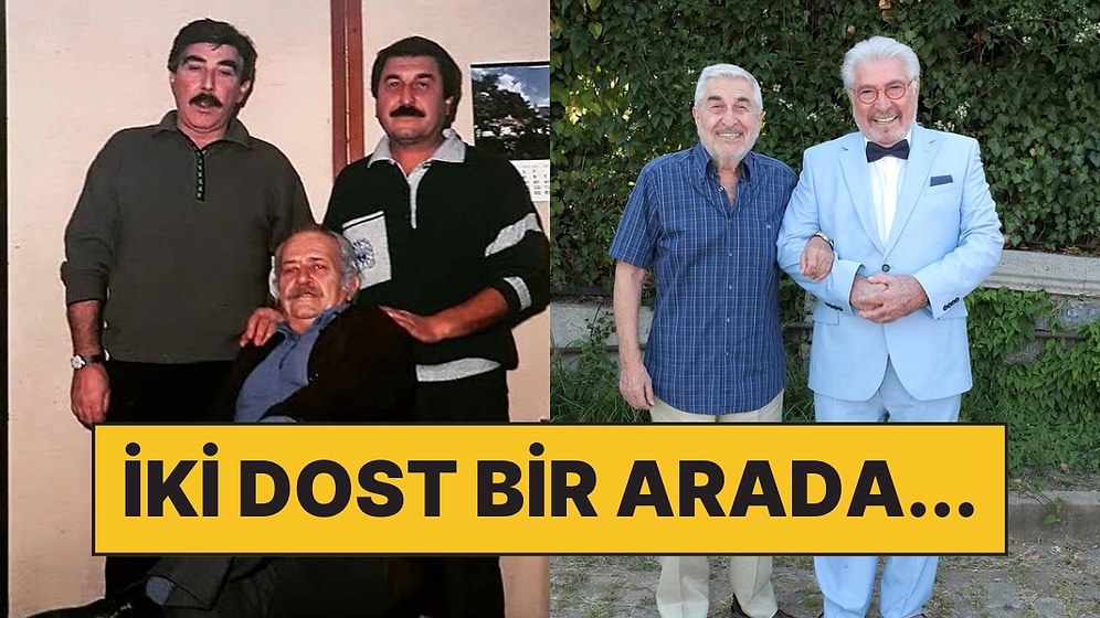 Bizimkiler'de Abi-Kardeşi Canlandıran Erdal Özyağcılar ve Cihat Tamer 35 Yıl Sonra Buluştu!