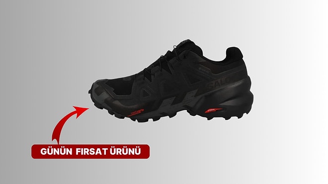 Günün Fırsatı: Çok Satanlar Listesinin Yıldızı Salomon Speedcross 6 Gtx Yürüyüş Ayakkabısı İndirimde!