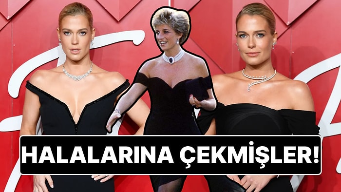 Prenses Diana'nın Yeğenlerinin Siyah Kombin Tercihi Spencer Halalarının İntikam Elbisesine Benzetildi!