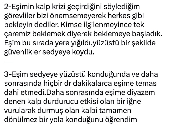 Eşi beklerken yere yığıldı. Ardınan diazepam içerikli bir iğne vurulduğunu iddia etti.