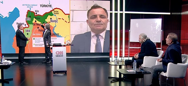 Suriye’deki örgütlere yaklaşım ise Türk televizyonlarında gergin anların yaşanmasına neden oldu.