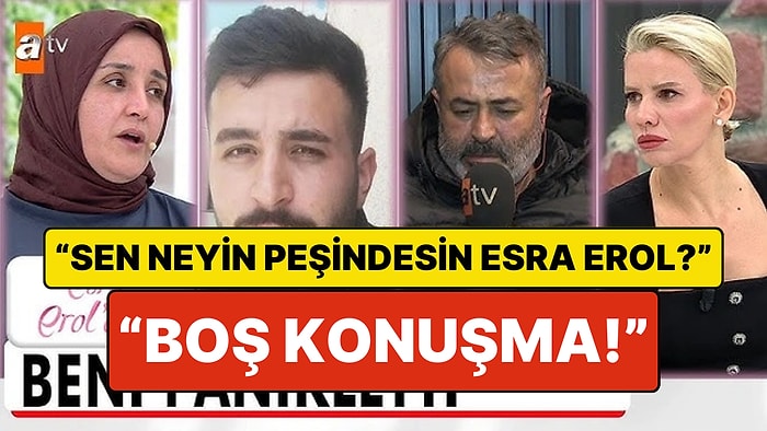 "Sen Neyin Peşindesin Esra Erol?": Esra Erol'da Karısı ile İlgili Duydukları Karşısında Konuk Çıldırdı!