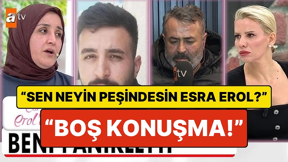 "Sen Neyin Peşindesin Esra Erol?": Esra Erol'da Karısı ile İlgili Duydukları Karşısında Konuk Çıldırdı!