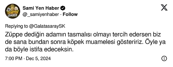 Galatasaraylı taraftarlardan o açıklamaya destek geldi👇