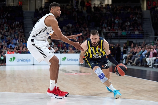 Turkish Airlines EuroLeague'in 14. hafta maçında Fenerbahçe Beko, WiZink Center’da Real Madrid’e konuk oldu.