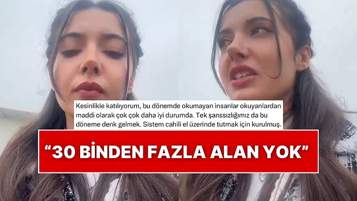 Üniversite Mezunu Kadın Düşük Maaşlara Sitem Etti: “Bunun İçin mi Yıllarca Okudum”