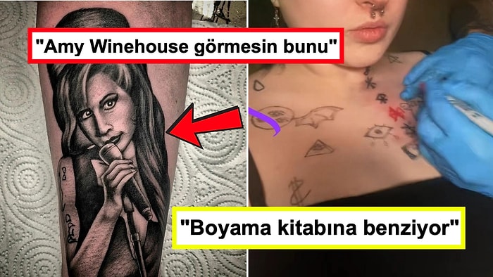 Yaptırdıkları "Sanatsal" Dövmelerle Görenlere Hayatı Sorgulatan Acayip Kişiler