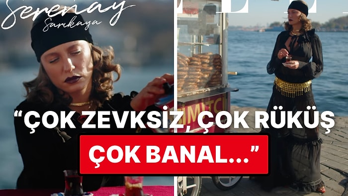 "Çok Zevksiz, Çok Banal" Objektif Karşısına Geçen Serenay Sarıkaya'nın Pozları Eleştiri Yağmuruna Tutuldu