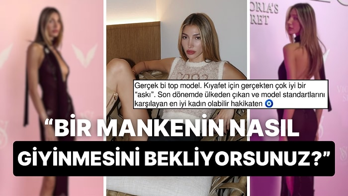 Baştan Aşağı Transparan Kıyafetiyle Dikkat Çeken Şevval Şahin'e Tam Destek Veren Kullanıcılar