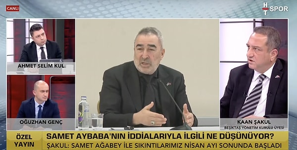 Samet Aybaba'nın iddialarına da yanıt veren Şakul, Samet Aybaba ile kişisel hiçbir sorunun olmadığını ancak iş konusunda problem yaşadıklarını anlattı. Yaşanan anlaşmazlığı şu sözlerle açıkladı👇