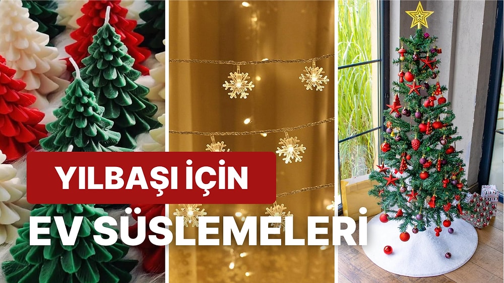 BİM'e Gelse de Alsak Diye Beklediğiniz Yılbaşında Evi Süsleyebileceğiniz Ürünler