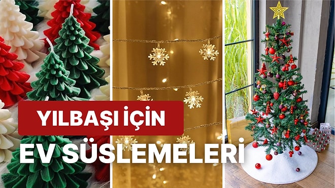 BİM'e Gelse de Alsak Diye Beklediğiniz Yılbaşında Evi Süsleyebileceğiniz Ürünler