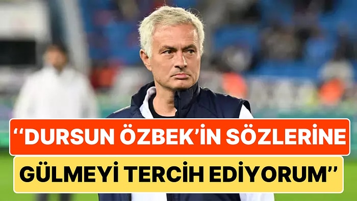 Fenerbahçe Teknik Direktörü Jose Mourinho'dan Beşiktaş Derbisi Öncesi Kritik Açıklamalar