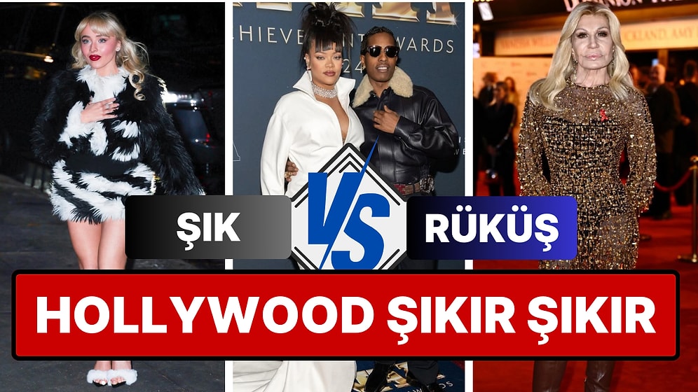 Hollywood Şıkır Şıkır: Haftanın Şık ve Rüküşlerini Beraber Seçiyoruz