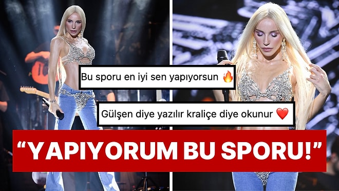 Sahne Kombini ve Performansıyla Övgü Yağmuruna Tutulan Gülşen'den 'Yapıyorum Bu Sporu' Paylaşımı!