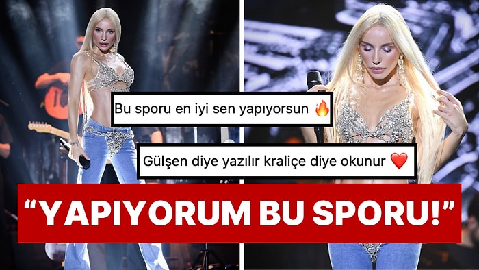 Sahne Kombini ve Performansıyla Övgü Yağmuruna Tutulan Gülşen'den 'Yapıyorum Bu Sporu' Paylaşımı!