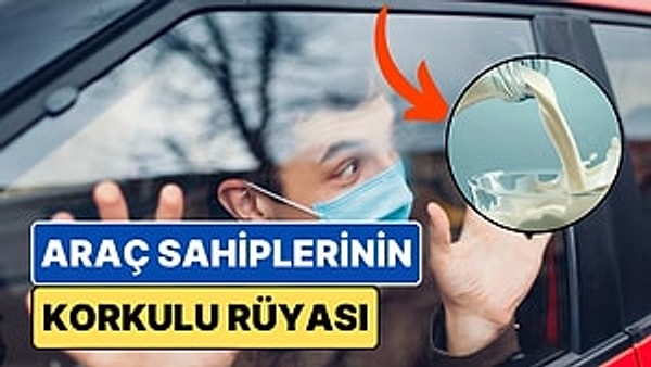 1. Arabanın İçine Süt Dökülürse Ne Olur?