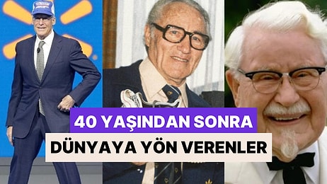 Dev İsimlerin Dünyaya Yön Vermeye Başladığı Yaşı Öğrenince "Yaşım Geçti" Diye Düşünmeyeceksiniz