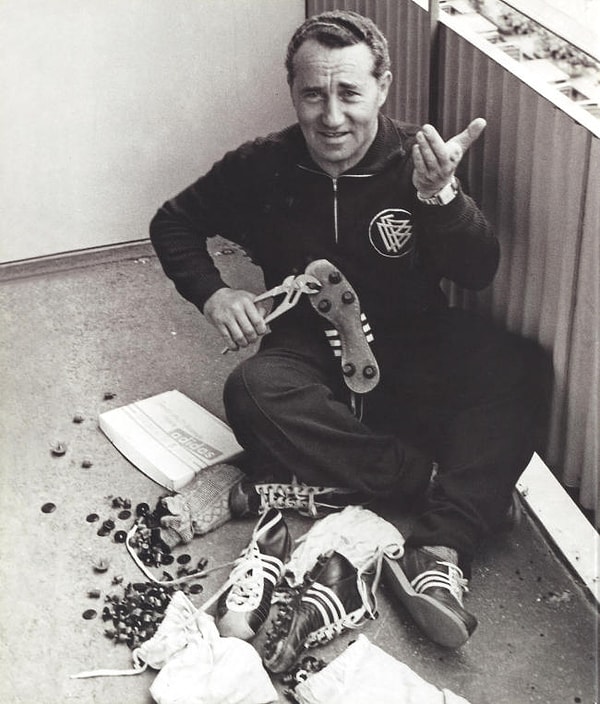 48 yaşında Adidas’ı kuran Adolf Adi Dassler.