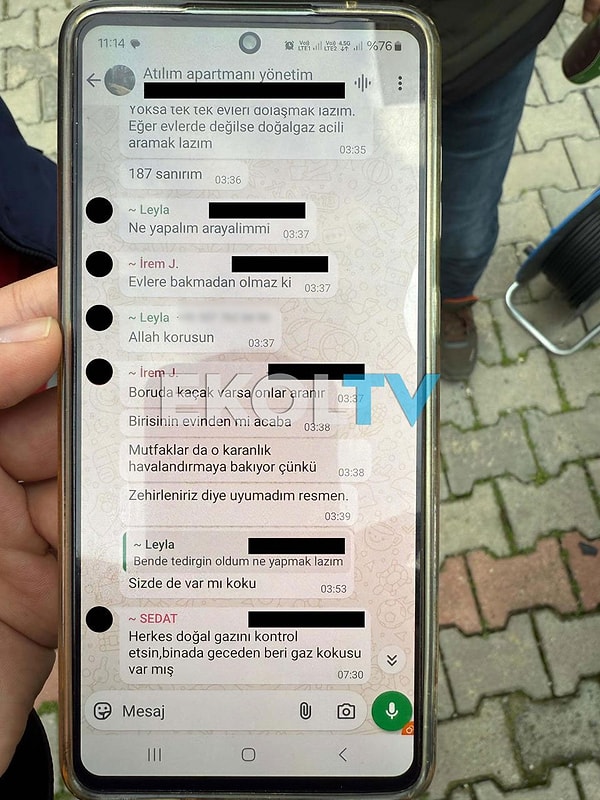 Apartmanın WhatsApp grubunda konuşulanlar 👇