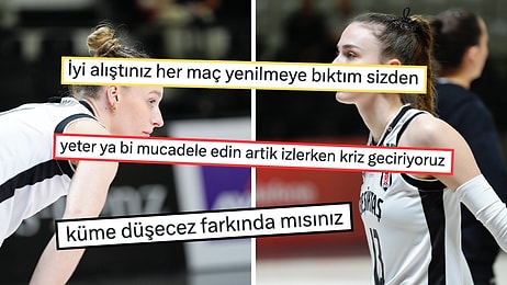 VakıfBank'a 3-0 Kaybeden Beşiktaş Kadın Voleybol Takımı Büyük Tepki Topladı