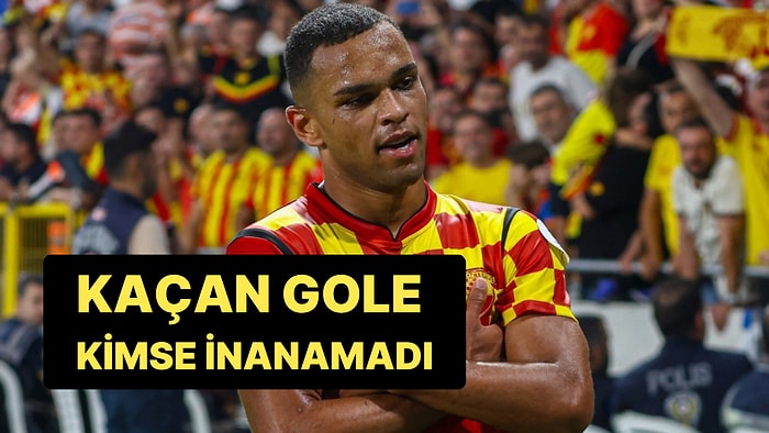 Göztepe - Adana Demirspor Maçında Juan'ın Kaçırdığı Gole Kimse İnanamadı