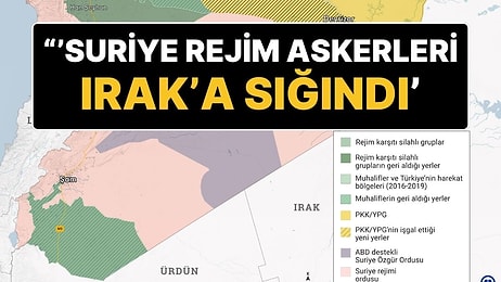 Irak Haber Ajansı’ndan İlginç İddia: “Suriye Rejim Askerleri Irak’a Sığındı”