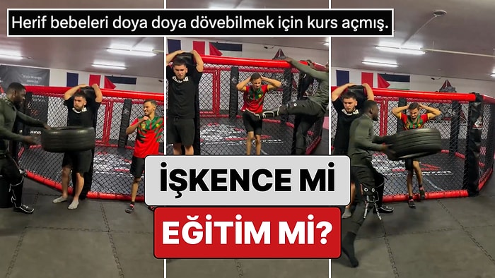 Fransa'da MMA Dövüş Eğitimi Veren Bir Hocanın Antrenman Tarzı Bu Spora Uzak Olanları Ürküttü