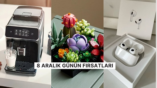 Bugün İndirimde Neler Var? Apple Airpods 4. Nesil'den Philips Kahve Makinesine 8 Aralık 2024 Günün Fırsatları