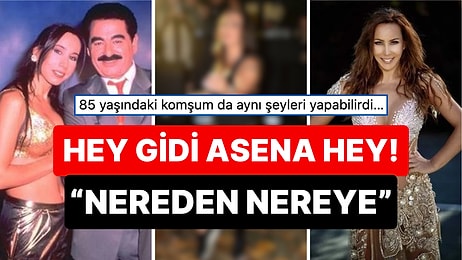 Eski Halinden Eser Yok Şimdi: Bir Dönemin Efsane Oryantali Asena'nın Son Dansı Topa Tutuldu!