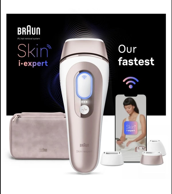 12. Braun IPL Skin i·expert, Evde Tüy Alma, Ücretsiz Uygulama, Çanta, Gillette Venus, 3 Başlık, PL7253