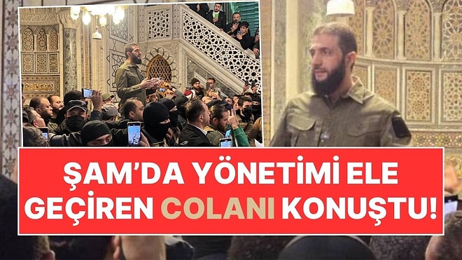 Şam'da Yönetimi Ele Geçiren Colani, Emevi Camii'nde Namaz Kılıp Konuşma Yaptı: Dikkat Çeken Mesajlar!