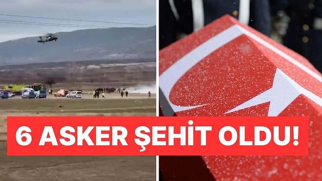 Isparta'da Askeri Helikopter Düştü!: 6 Asker Şehit Oldu!