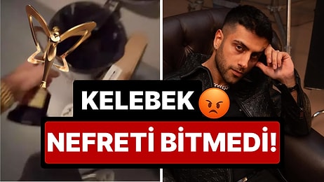 Kendi Altın Kelebek Ödülünü Çöpe Atmıştı: Nefreti Dinmeyen Reynmen Yine Geceye Verip Veriştirdi!