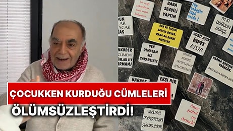 Kızının Çocukken Kurduğu Cümleleri Magnet Yaptıran Babanın İnce Düşüncesi İçimizi Isıttı