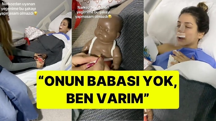 Narkoz Etkisindeki Kadına 'Doğum Yaptın' Şakası! "Onun Babası Yok, Ben Varım"