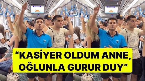 2 Üniversite Bitirip Öğretmenliğe Atanamayan Genç Tepkisini Metroda Haykırdı: "Kasiyer Oldum Anne Gurur Duy"