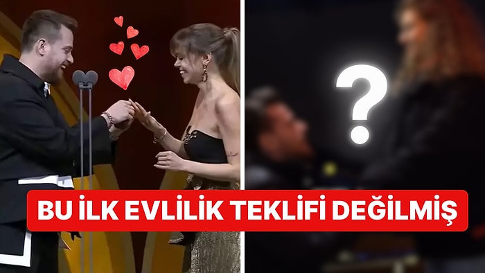 Altın Kelebek Gecesine Damgasını Vuran Alper Rende, Betül Çakmak'a Daha Önce 4 Kez Evlilik Teklifi Etmiş!