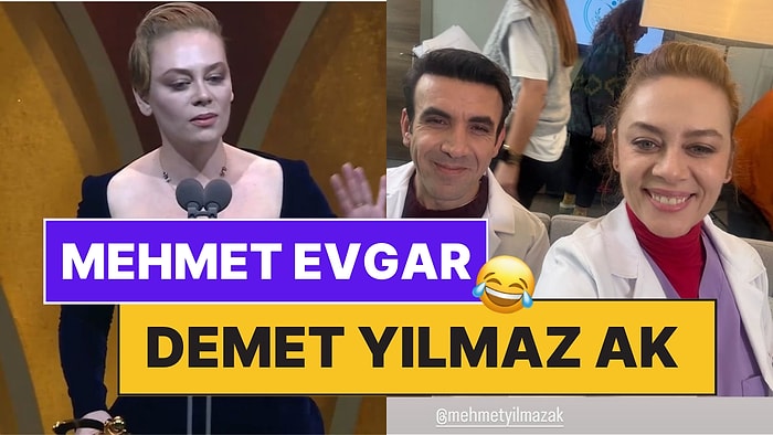 Bu Tatlılık Şaka mı? "Mehmet Olsaydım" Diyen Demet Evgar'a Partneri Mehmet Yılmaz Ak'tan Eğlenceli Destek