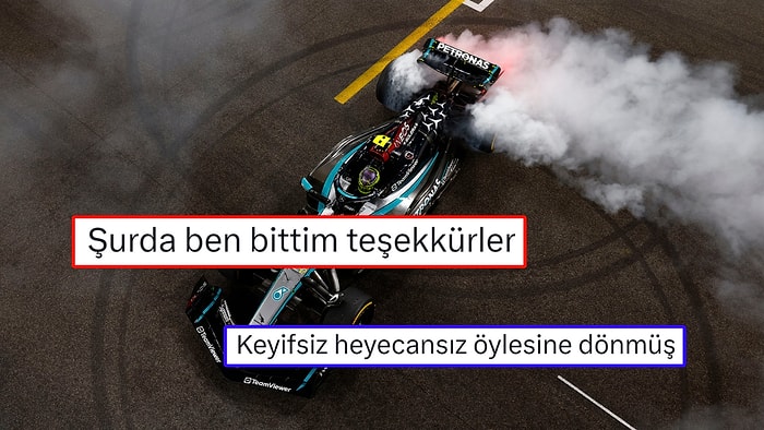 Formula 1'in Efsanesi Lewis Hamilton "Donut" Yaparak Mercedes'e Veda Etmesi Duygulandırdı