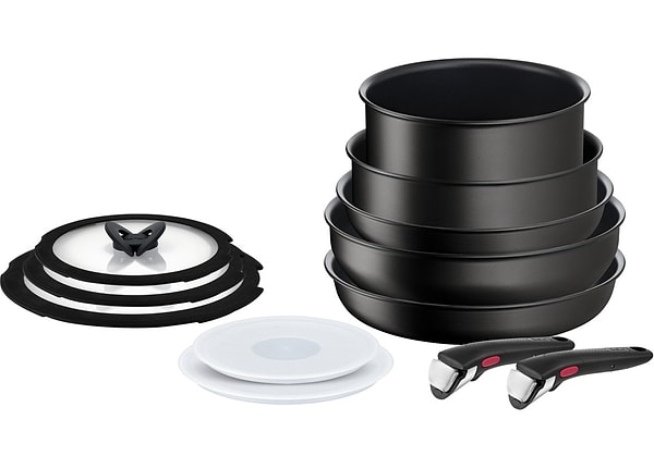 Tefal L76391 Ingenio Titanyum 6X Exception Büyük Tava ve Tencere Seti 12 Parça