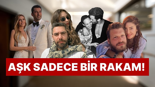 "Aşk Sadece Bir Rakam" Diyerek Yaş Farkına Aldırış Etmeden Mutluluğu Bulan Ünlü Çiftler!