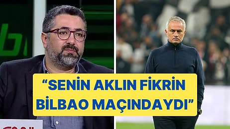 Serdar Ali Çelikler'den Mourinho'ya Avrupa Eleştirisi: "Senin Aklın Fikrin Avrupa Basınında Manşet Olmak"