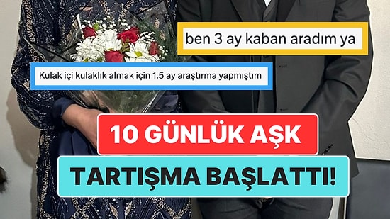 10 Gün Önce Tanışan Çiftin Nişanlanması Twitter Kullanıcıları Arasında Tartışma Yarattı