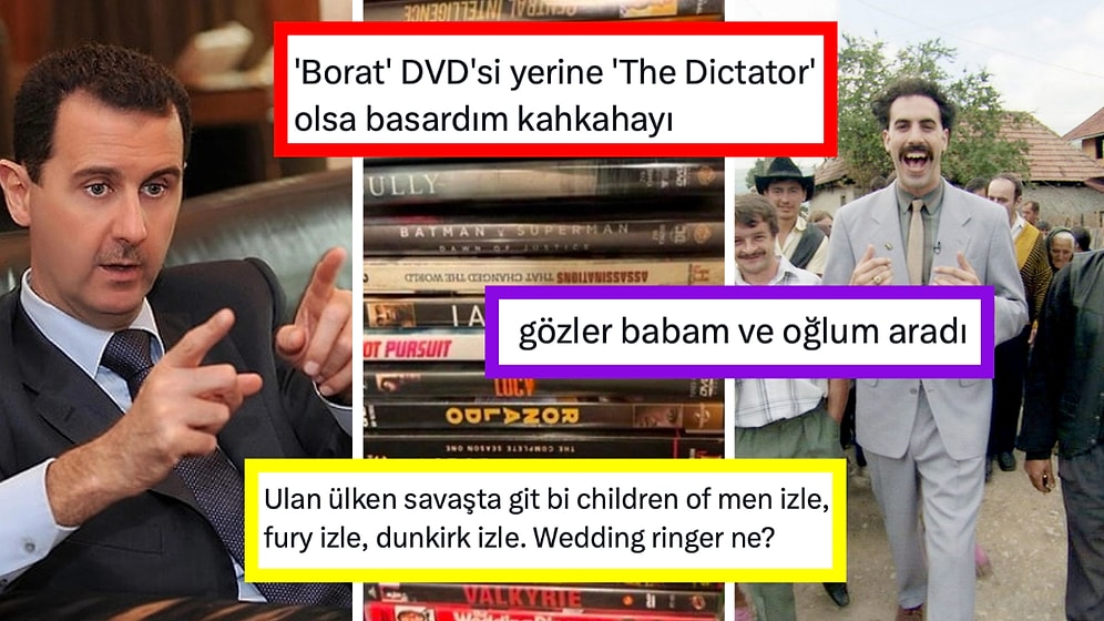 Devrik Lider Beşar Esad'ın Film Koleksiyonu Sinefillerin Radarına Yakalandı