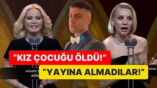 Reynmen Altın Kelebek'te Ödül Alan Müge Anlı ve Esra Erol'a Açtı Ağzını Yumdu Gözünü!