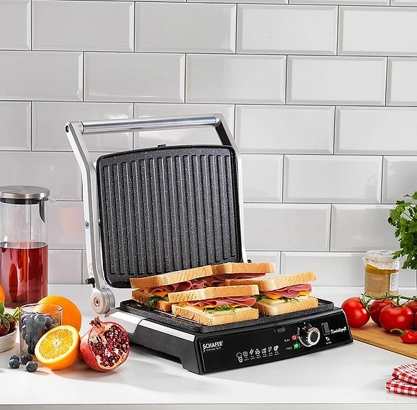 Schafer Concept Grill Tost Makinesi-Inox