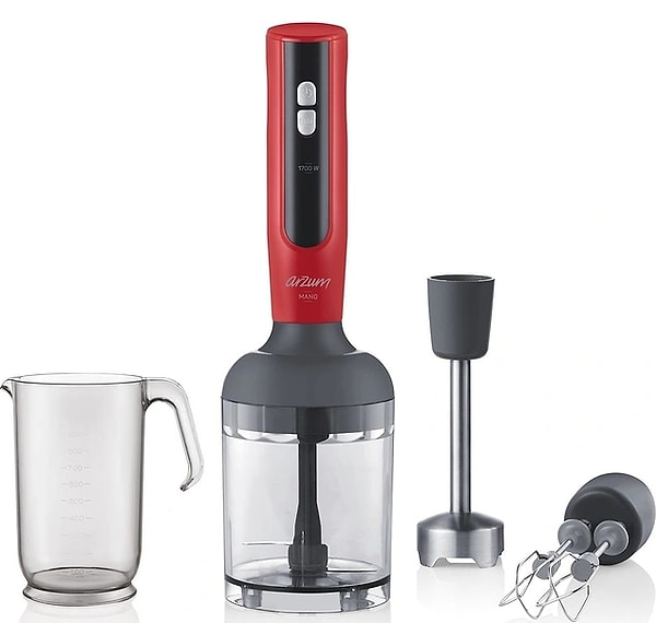 Arzum AR1092 Mano 1700 Watt El Blender Seti