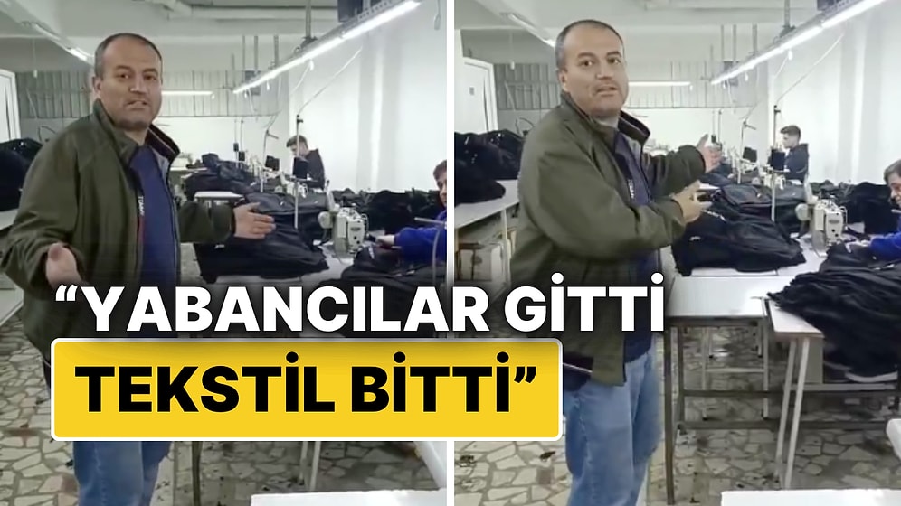 Suriyelilerin Dönüşü İstanbul'daki Bir İşletmeciyi İsyan Ettirdi: "Yabancılar Gitti, Tekstil Bitti"